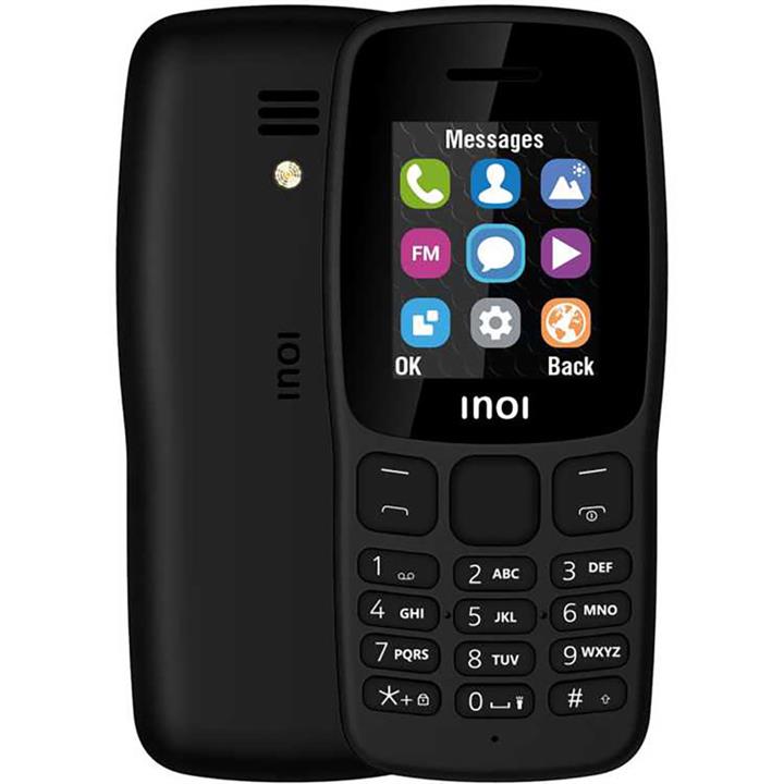 گوشی موبایل اینوی مدل 101 دو سیم کارت ظرفیت 32 مگابایت و رم 32 مگابایت Inoi 101 Dual SIM 32MB And 32MB RAM Mobile Phone